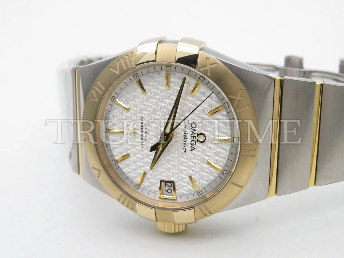 Копия часов Omega Constellation Co-Axial Chronometer 38mm 123.20.38.21.02.009 Арт.OM-0454