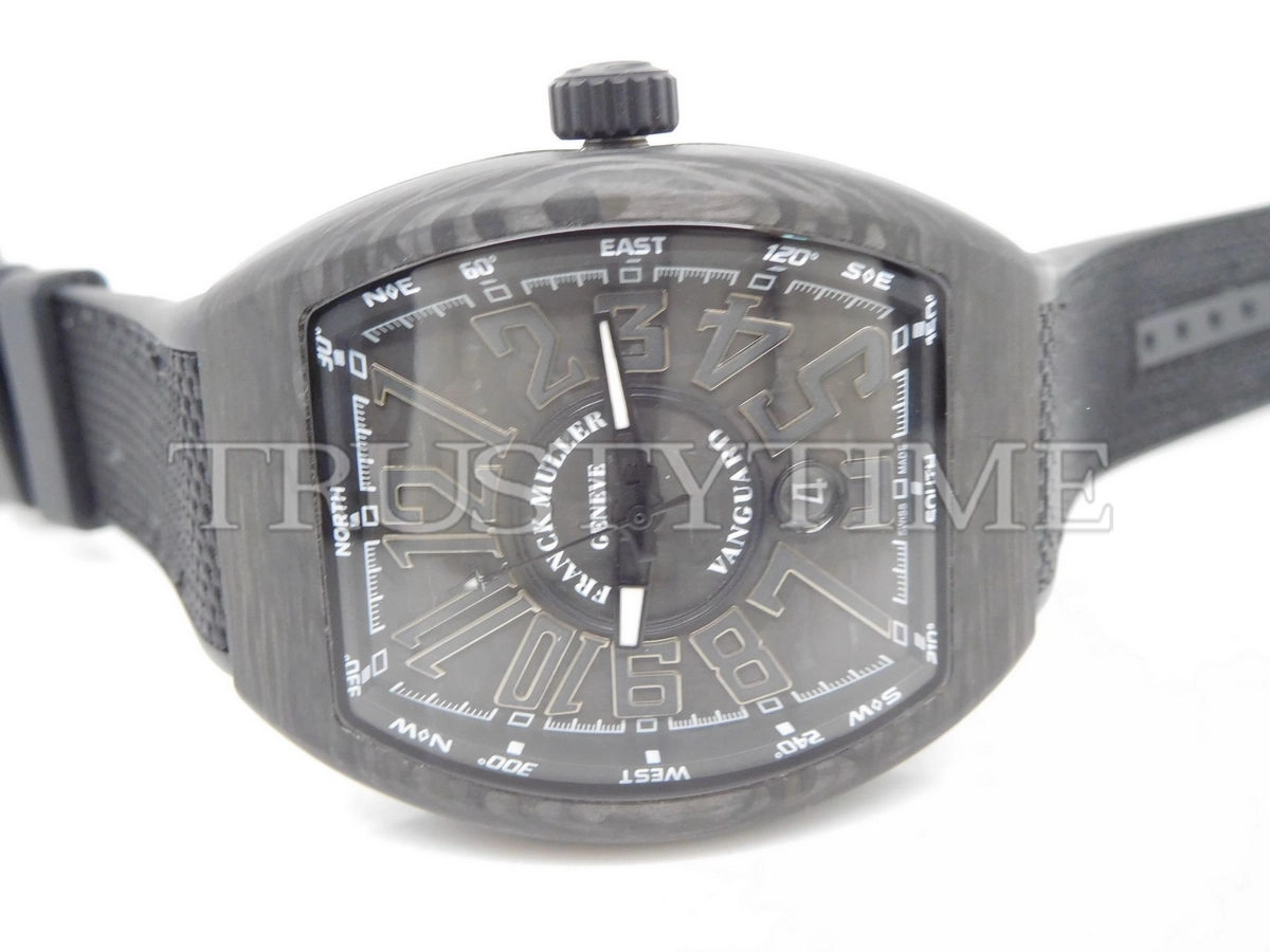 Копия часов Franck Muller Vanguard Carbon 44mm V45-SC-DT-CARBON-NR Арт.FM-0630
