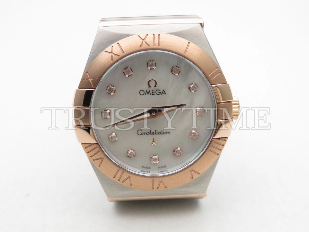 Копия часов Omega Constellation Quartz 28mm 131.20.28.60.55.001 Арт.OM-0457