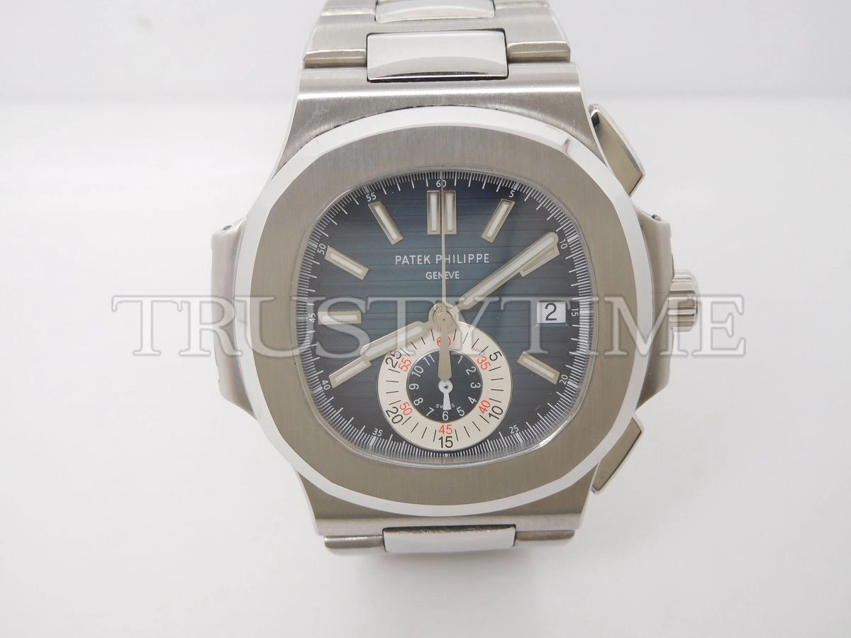 Копия часов Patek Philippe Nautilus Chronograph 40,5mm 5980/1A-001 Арт.PP-0573
