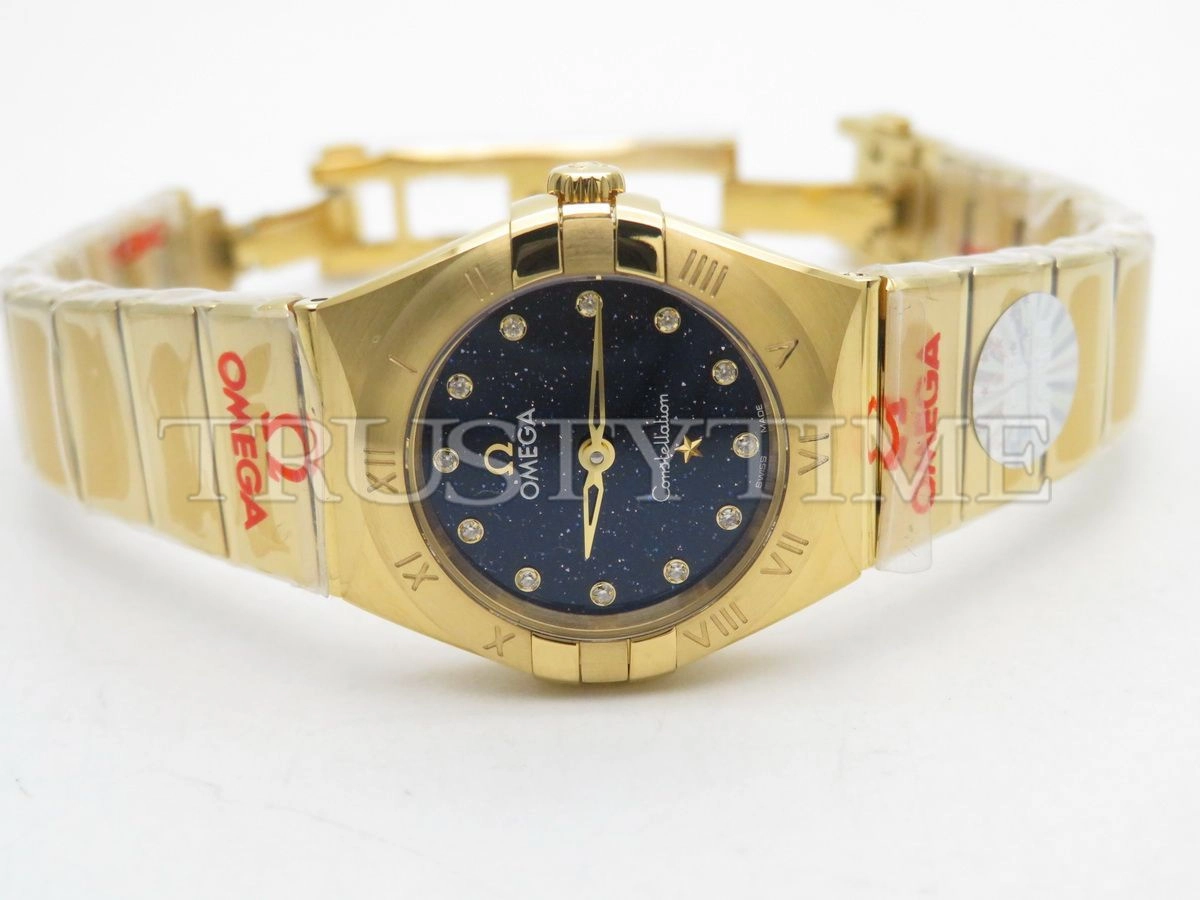 Копия часов Omega Constellation Quartz 25mm 131.50.25.60.53.001 Арт.OM-0445
