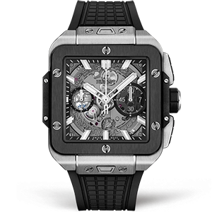 Копия часов Hublot Square Bang Unico Titanium Ceramic 821.NM.0170.RX Арт.HB-1224