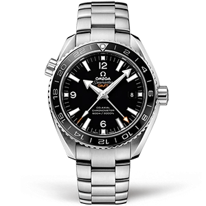 Копия часов Omega Seamaster Planet Ocean 600m Co‑Axial Master Chronometer GMT 43.5mm 232.30.44.22.01.001 Арт.OM-0648