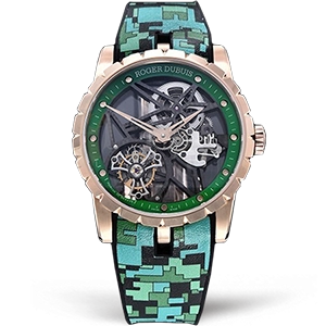 Копия часов Roger Dubuis Excalibur Skeleton Flying Tourbillon Арт.RG-0448