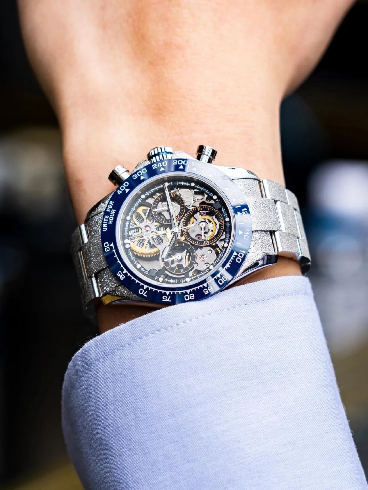 Копия часов CronusArt Stinless Steel Watch CM015-011
