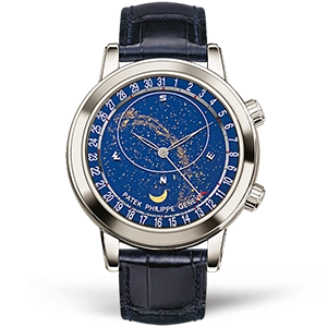 Копия часов Patek Philippe Grand Complications Celestial Sky Moon 44mm 6102P-001 Арт.PP-0445