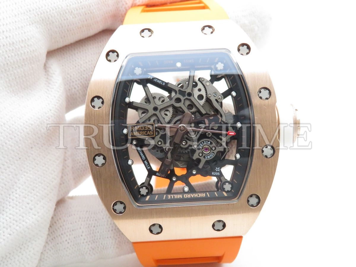 Копия часов Richard Mille RM035 Americas Skeleton Арт.RM-0337