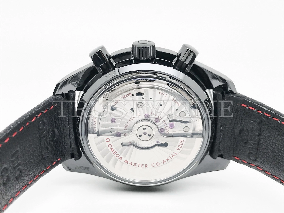 Копия часов Omega Speedmaster Moonwatch Co-Axial Chronograph Pitch Black 44mm 311.92.44.51.01.004 Арт.OM-0946