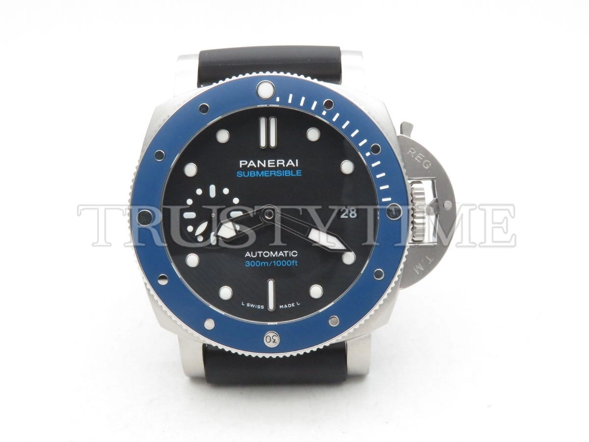 Копия часов Panerai Submersible Azzurro 42mm PAM01209 Арт.PN-0817