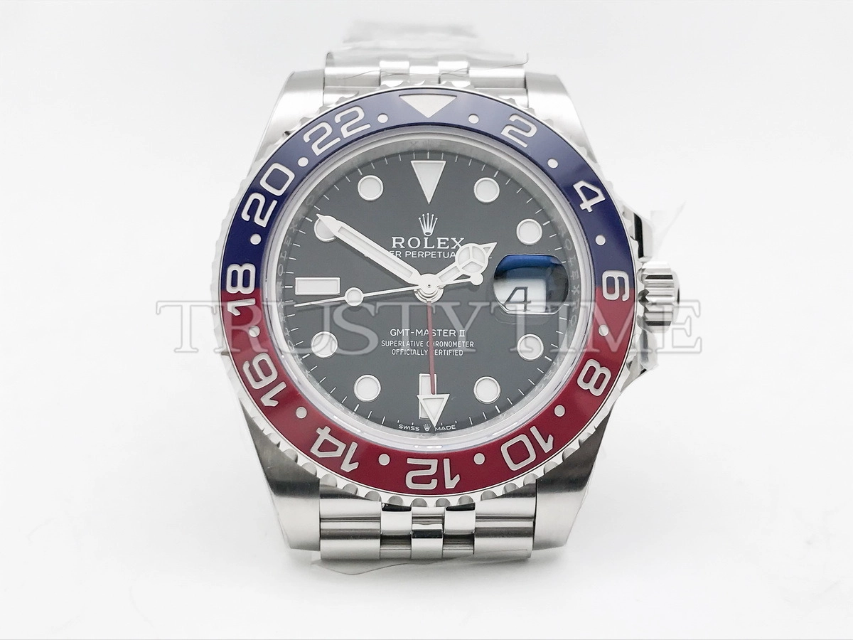 Копия часов Rolex GMT Master II Pepsi 126710BLRO-0001 Арт.RX-1362