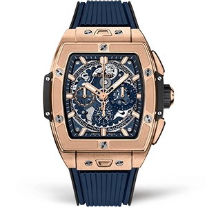 Копия часов Hublot Spirit Of Big Bang King Gold Blue Ceramic 42 642.OX.7180.RX Арт.HB-1279
