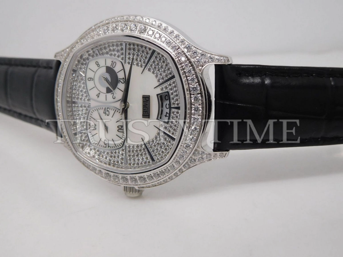 Копия часов Piaget Emperador Coussin Dual Time 42mm G0A32018 Арт.PG-0152