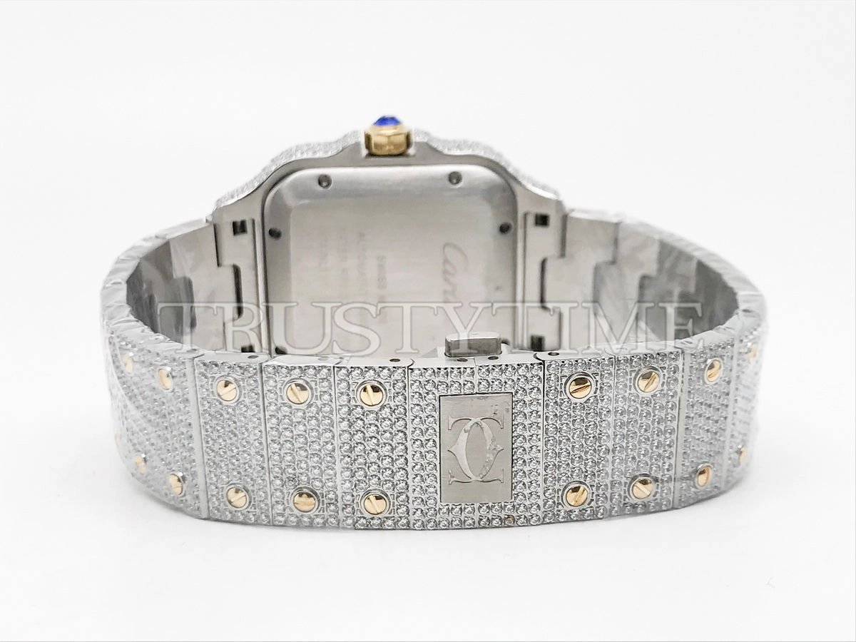 Копия часов Cartier Santos De Cartier 40 W2SA0009 Diamonds Арт.CR-0948