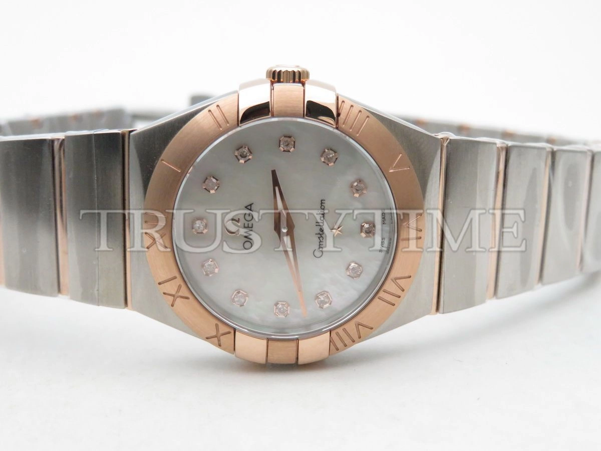 Копия часов Omega Constellation Quartz 28mm 131.20.28.60.55.001 Арт.OM-0457