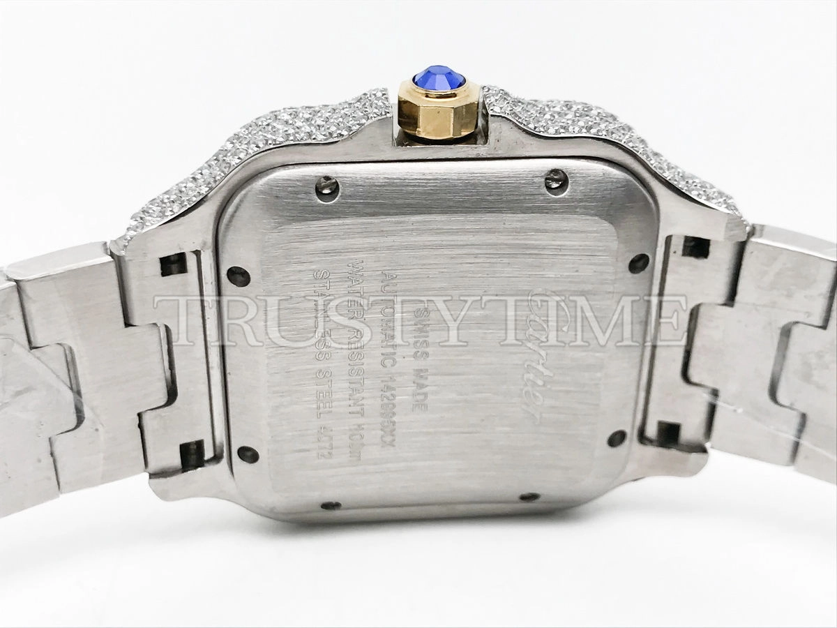 Копия часов Cartier Santos De Cartier 40 W2SA0009 Diamonds Арт.CR-0940