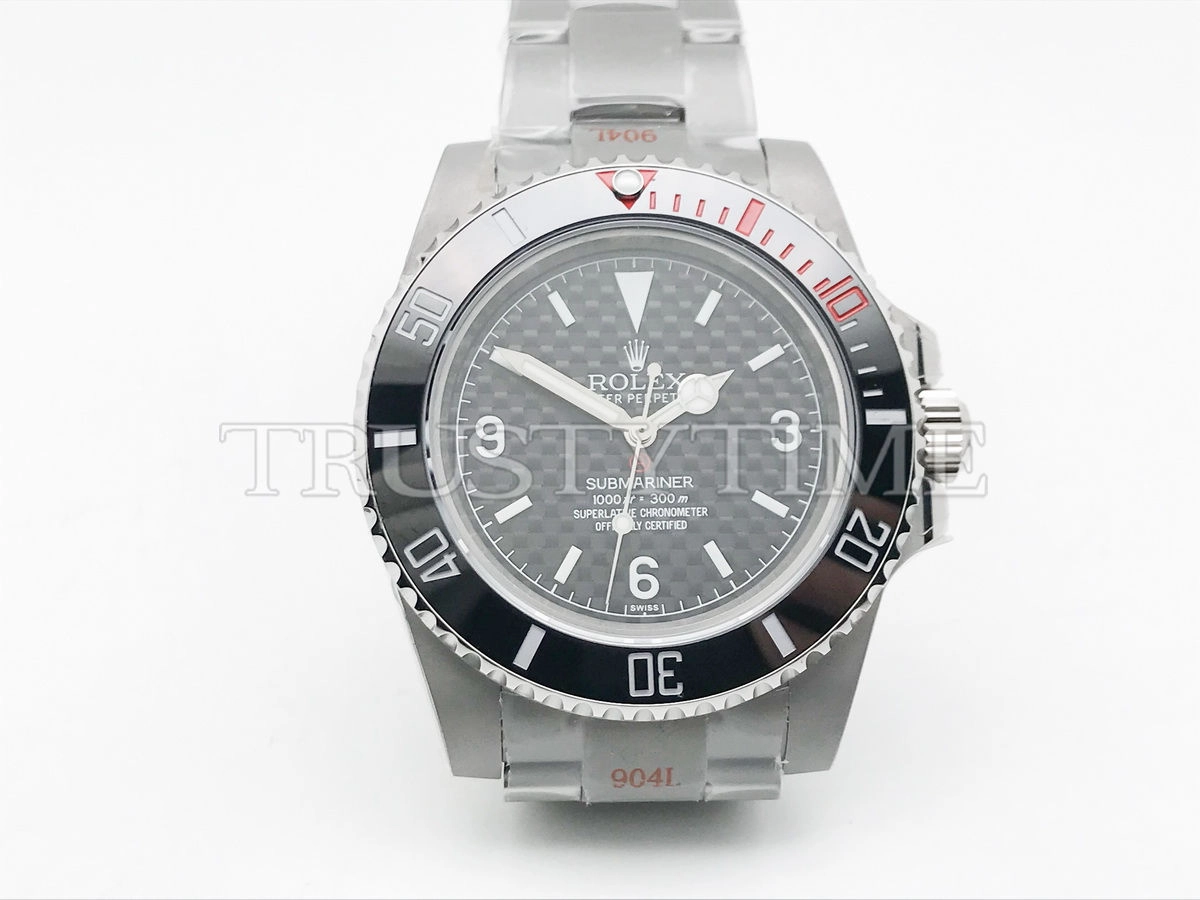 Копия часов Rolex Submariner Matt Diver Carbon Sandblast No Date 40mm 114060 Арт.RX-3414