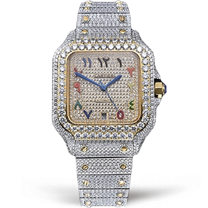Копия часов Cartier Santos De Cartier 40 W2SA0009 Diamonds Арт.CR-0948