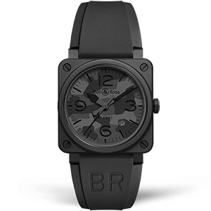 Копия часов Bell & Ross BR 03 Black Camo BR0392-CAMO-CE/SRB Арт.BR-0220