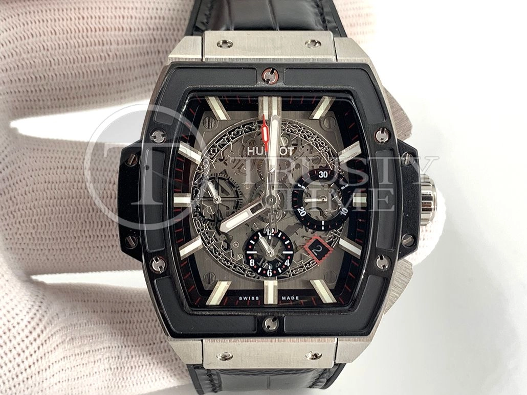 Копия часов Hublot Spirit of Big Bang 45 Titanium 601.NM.0173.LR Арт.HB-0888