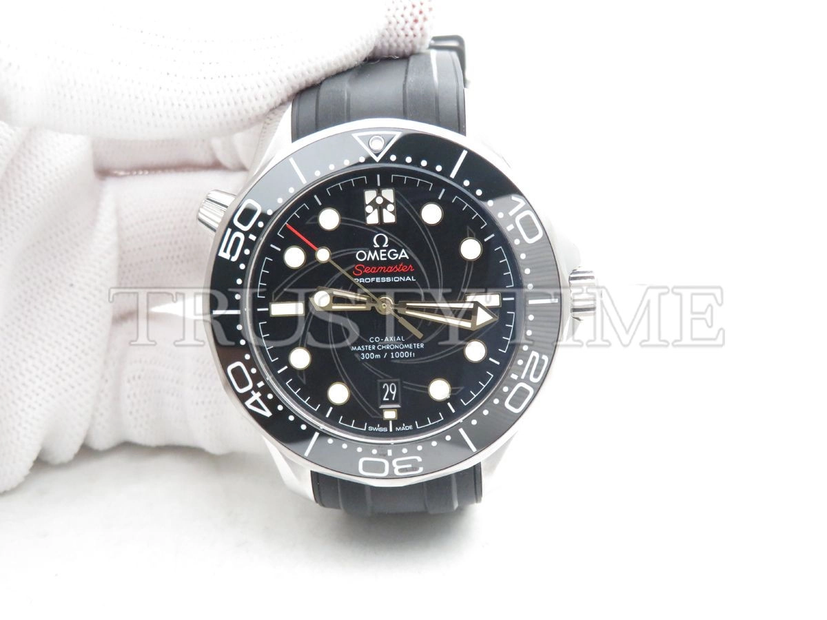 Копия часов Omega Seamaster Diver 300m Co-axial Chronometer James Bond Limited Edition 42mm 210.22.42.20.01.004 Арт.OM-0836