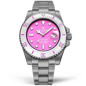 Копия часов Rolex Submariner DiW 41mm Fuchsia Арт.RX-2839