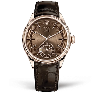 Копия часов Rolex Cellini Dual Time 39mm 50525-0015 Арт.RX-2424