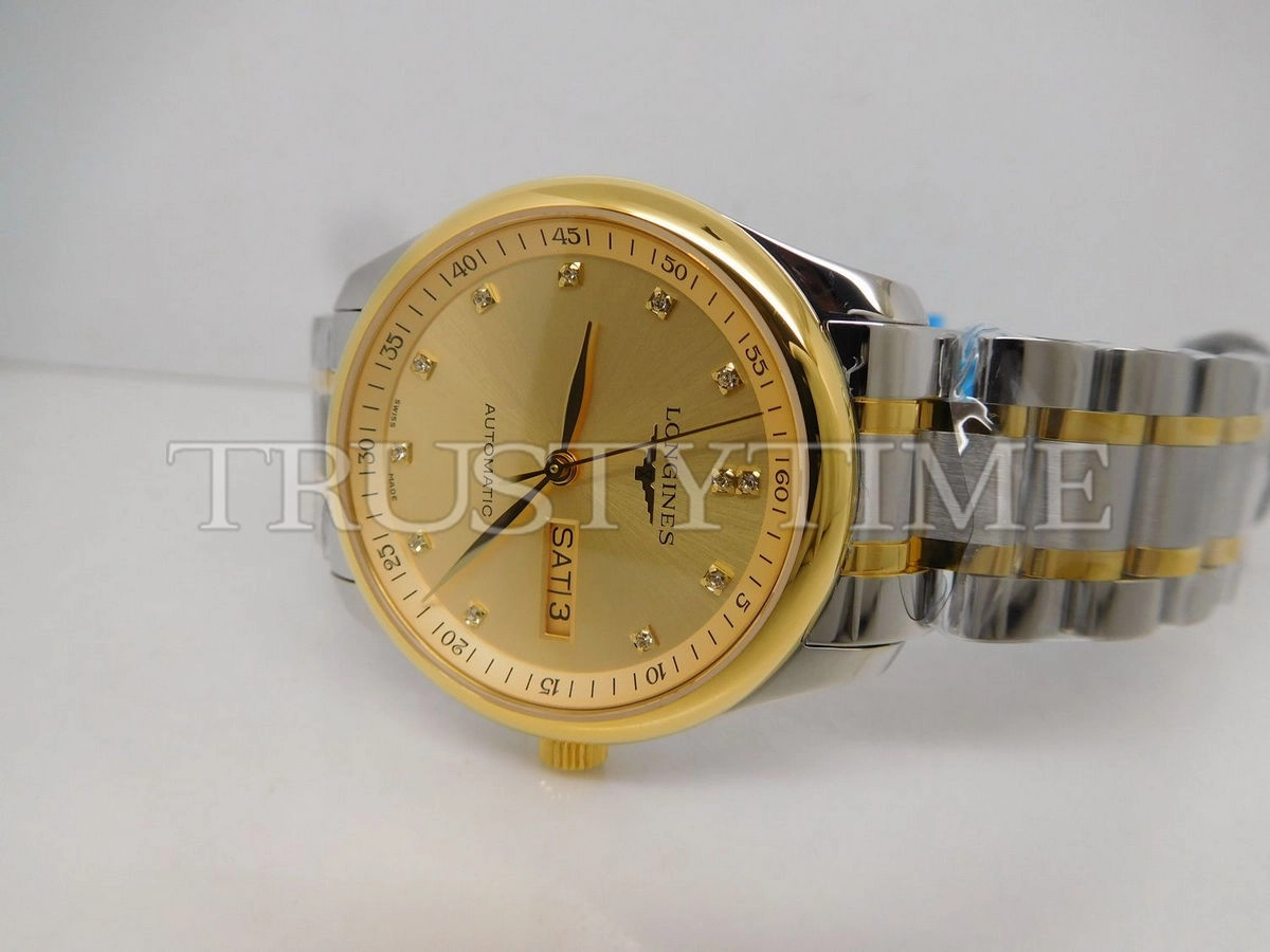 Копия часов Longines Master Collection Day Date 38mm L2.755.5.37.7 Арт.LN-0275