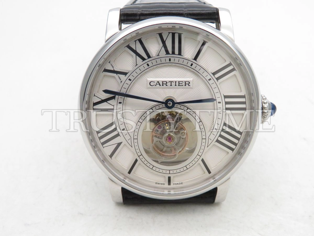 Копия часов Cartier Rotonde de Cartier Flying Tourbillon 40 W1556216 Арт.CR-0733