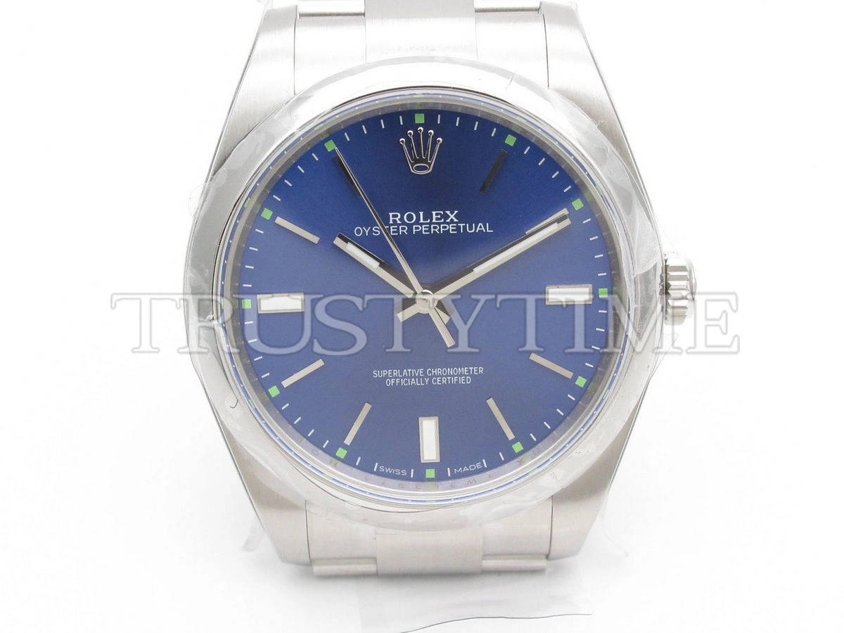 Копия часов Rolex Oyster Perpetual 39mm 114300-0003 Арт.RX-1425