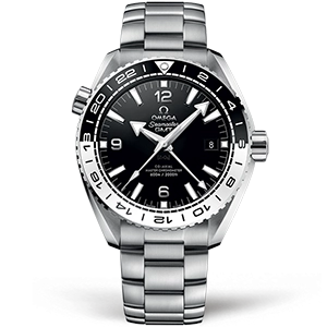 Копия часов Omega Seamaster Planet Ocean 600m Co‑Axial Master Chronometer GMT 43.5mm 215.30.44.22.01.001 Арт.OM-0646