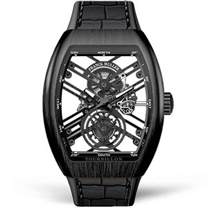 Копия часов Franck Muller Vanguard Tourbillon V45-T-SQT-TTNRBR-NR Арт.FM-0701