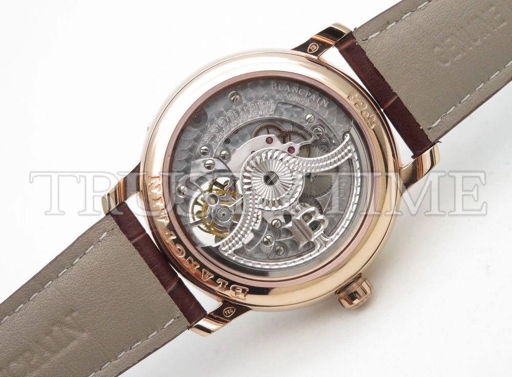 Копия часов Blancpain Villeret Complicated Tourbillon 6025-3642-55B Арт.BP-0337