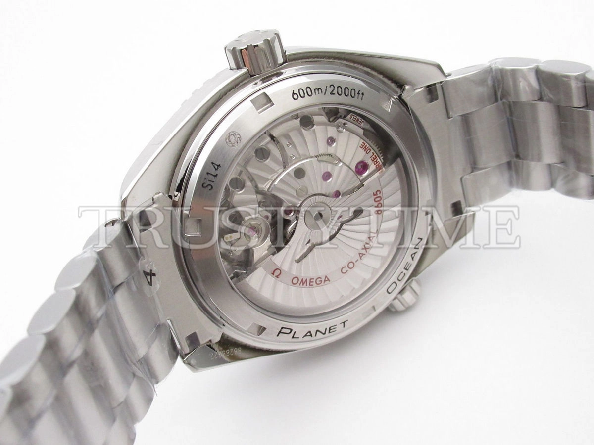 Копия часов Omega Seamaster Planet Ocean 600m Co‑Axial Master Chronometer GMT 43.5mm 232.30.44.22.01.002 Арт.OM-0654
