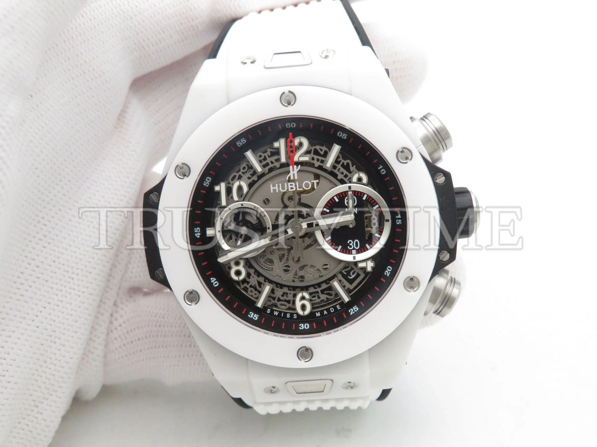 Копия часов Hublot Big Bang Unico White Ceramic 45mm 411.HX.1170.RX Арт.HB-0466