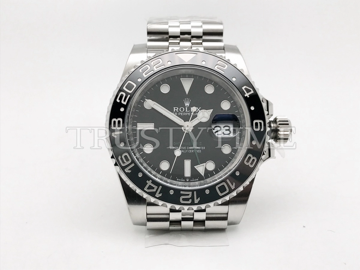 Копия часов Rolex GMT Master II 40mm 126710GRNR-0003 Арт.RX-3417