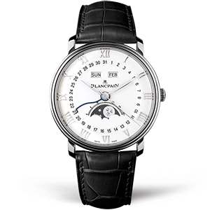 Копия часов Blancpain Villeret Moonphase 6654-1127-55B Арт.BP-0331