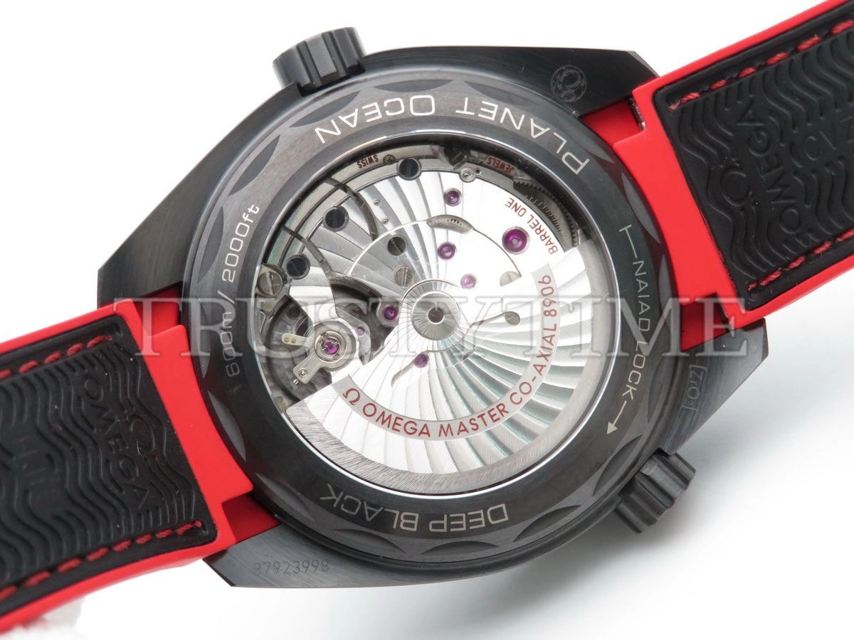 Копия часов Omega Seamaster Planet Ocean 600m Co‑Axial Master Chronometer GMT Deep Black 45,5mm 215.92.46.22.01.003 Арт.OM-0651