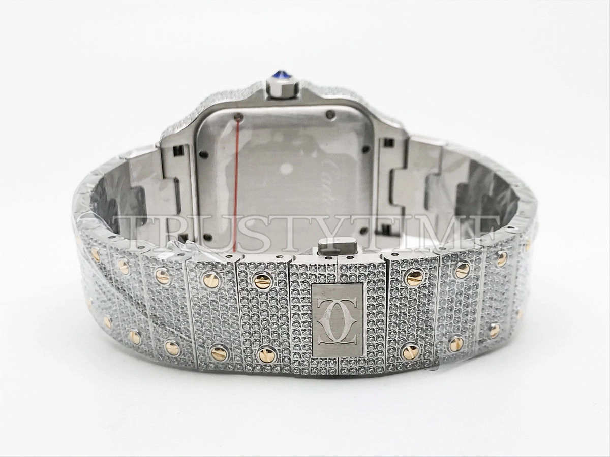 Копия часов Cartier Santos De Cartier 40 W2SA0009 Diamonds Арт.CR-0946