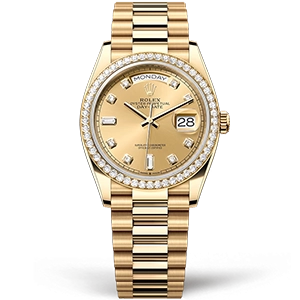 Копия часов Rolex Day-Date 36mm 128348RBR-0008 Арт.RX-1617