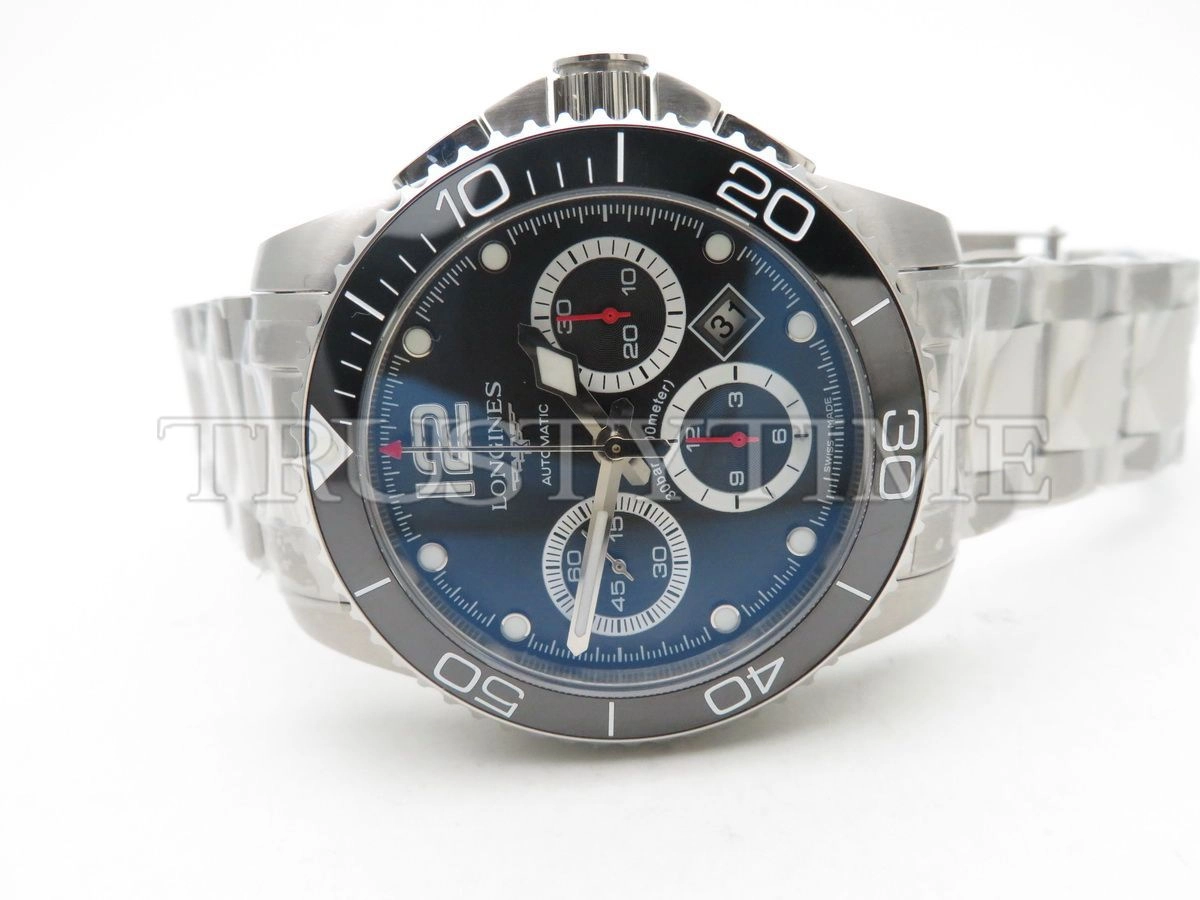 Копия часов Longines Sport Hydroconquest Automatic Chronograph 43mm L3.883.4.56.6 Арт.LN-0267