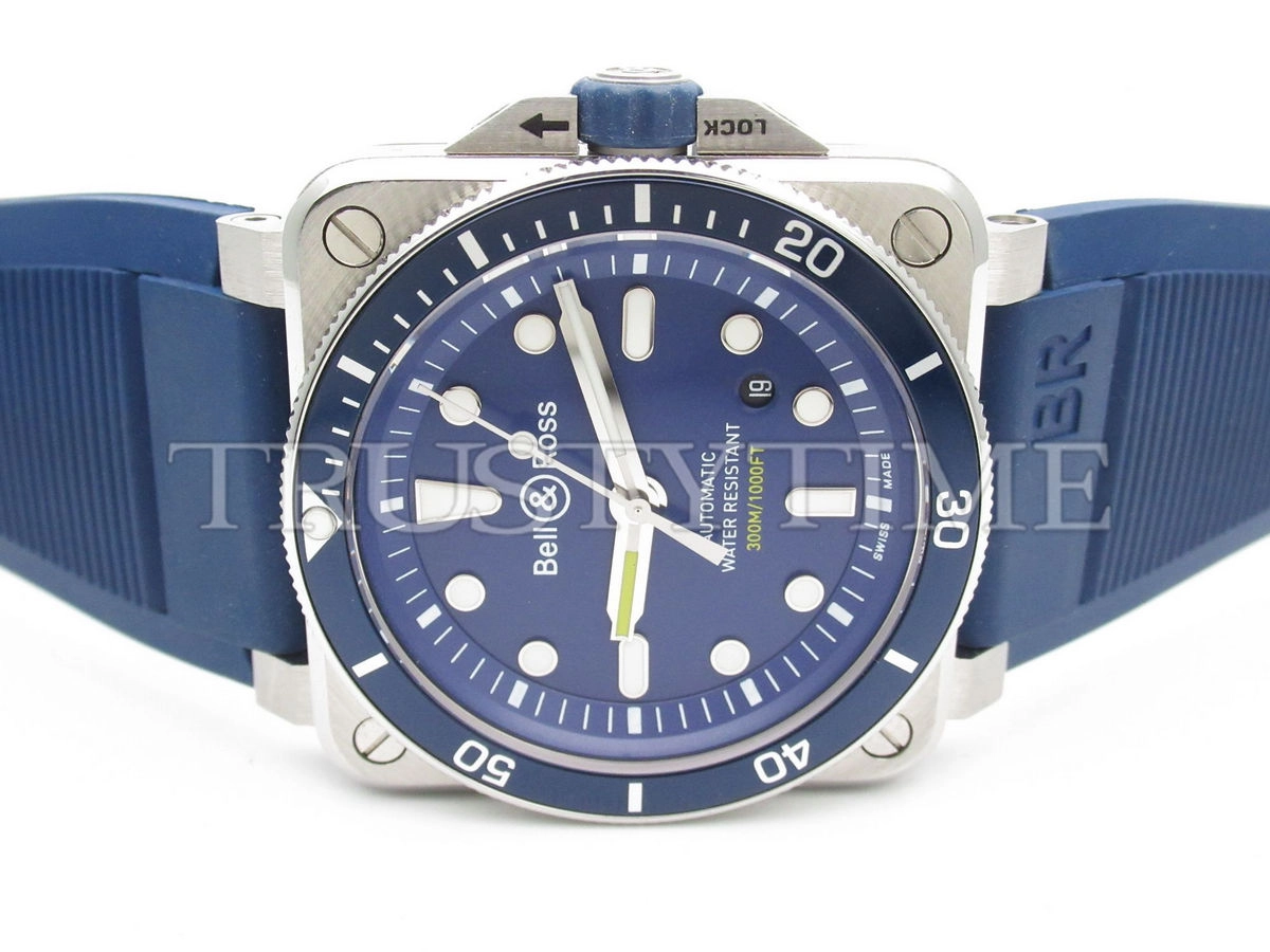 Копия часов Bell & Ross BR 03-92 Diver Blue BR0392-D-BU-ST/SRB Арт.BR-0206