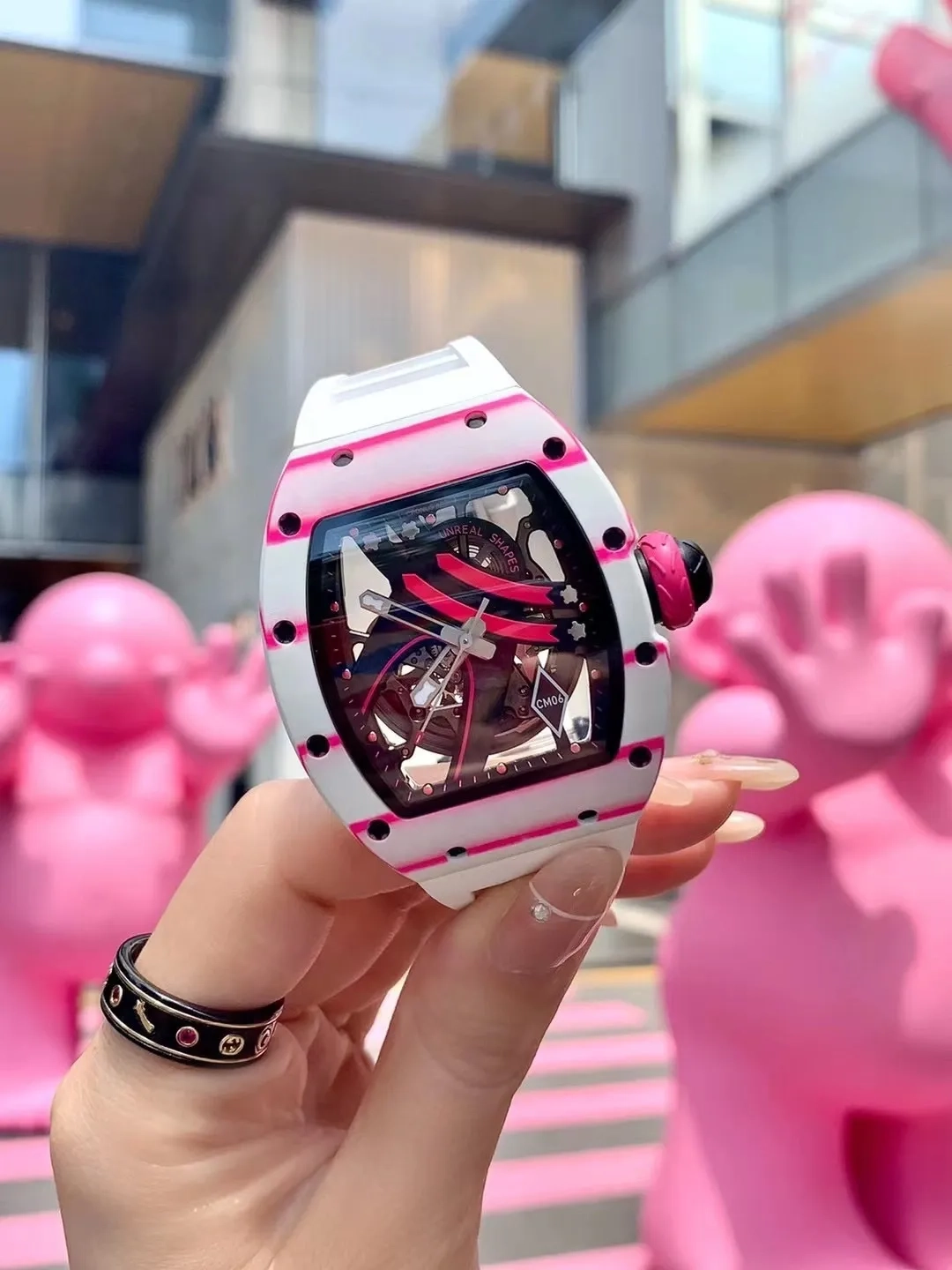 Копия часов CronusArt NTPT Carbon Fiber Watch CM06-P Арт.CA-0404