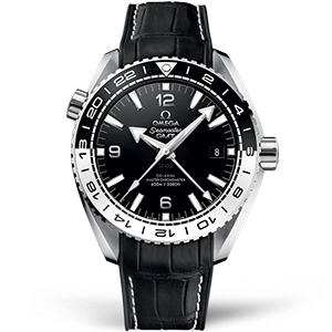 Копия часов Omega Seamaster Planet Ocean 600m Co‑Axial Master Chronometer GMT 43.5mm 215.33.44.22.01.001 Арт.OM-0656