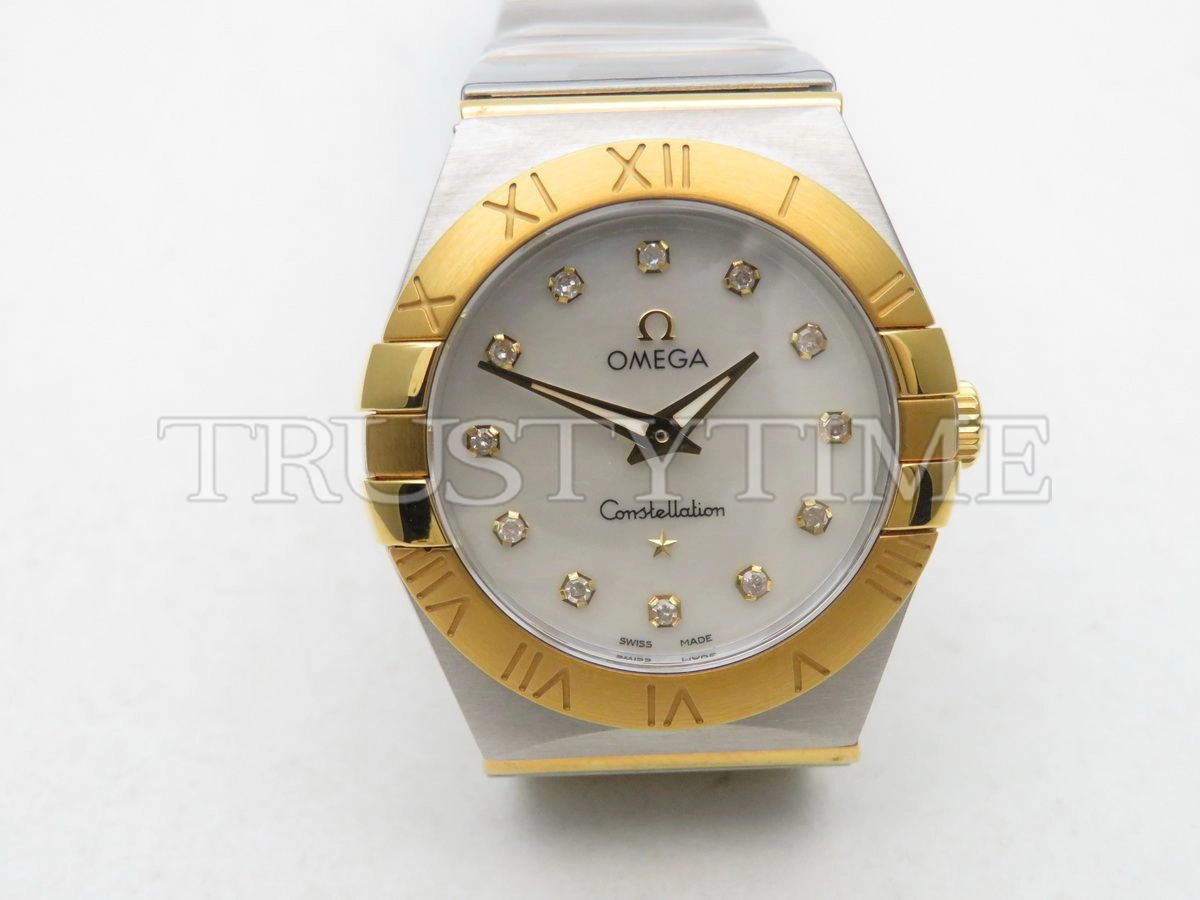 Копия часов Omega Constellation Manhattan Quartz 28mm 131.20.28.60.55.002 Арт.OM-0461