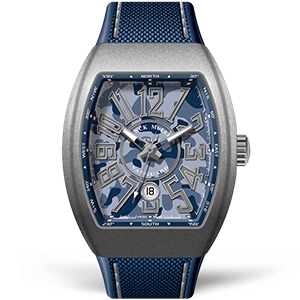 Копия часов Franck Muller Vanguard Camouflage V45-SC-DT-CAMOU-TTMC-BL Арт.FM-0686