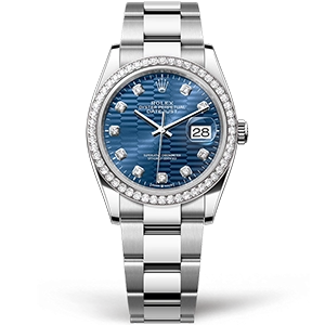 Копия часов Rolex DateJust 36mm 126284RBR-0050 Арт.RX-2634