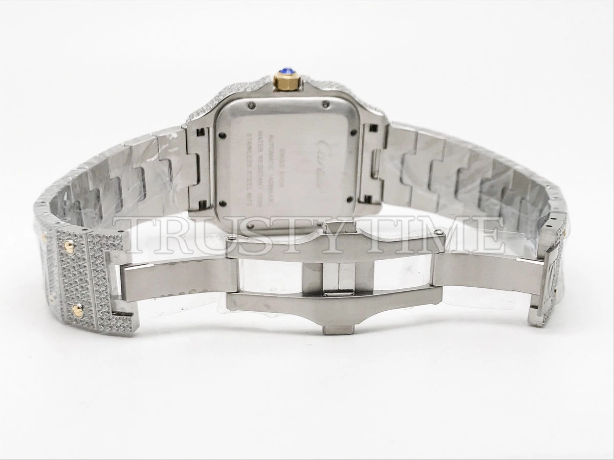 Копия часов Cartier Santos De Cartier 40 W2SA0009 Diamonds Арт.CR-0942