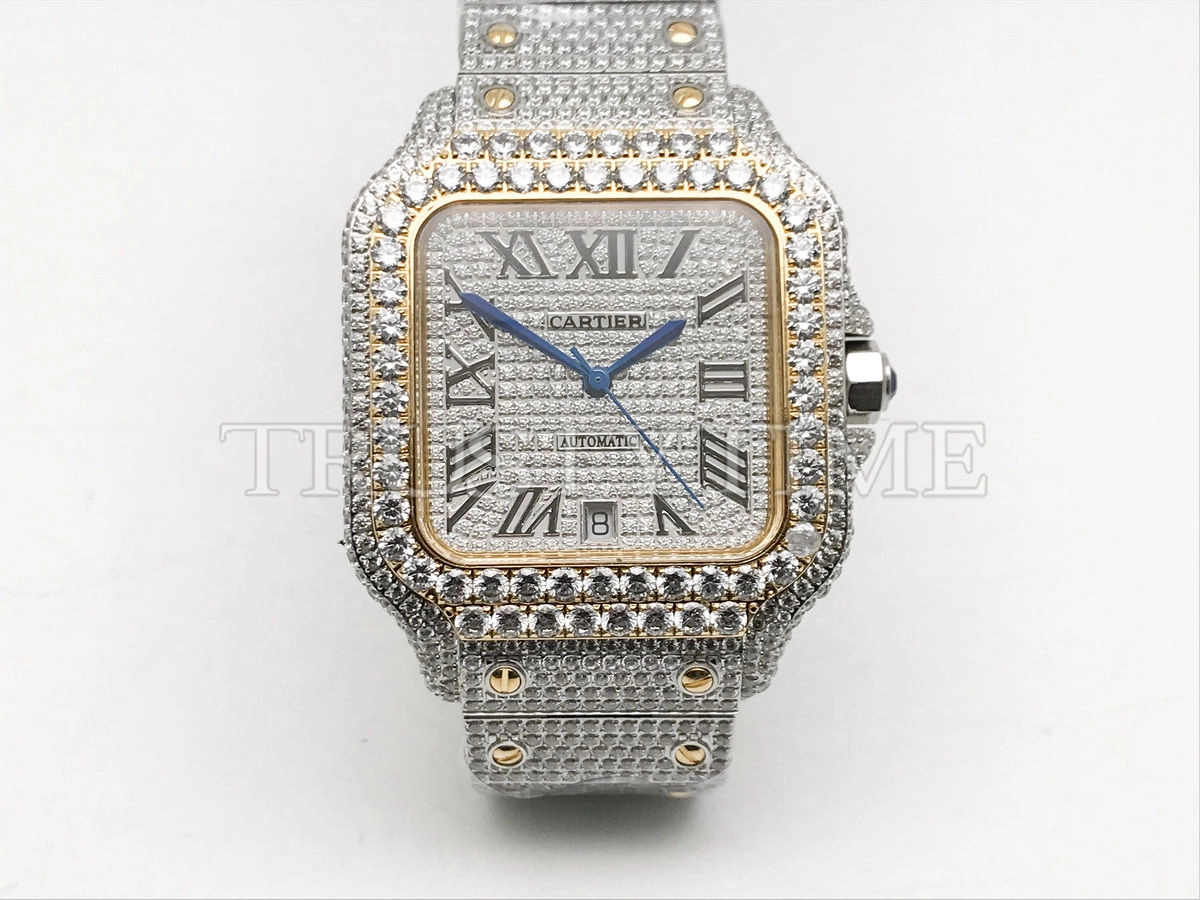 Копия часов Cartier Santos De Cartier 40 W2SA0009 Diamonds Арт.CR-0939