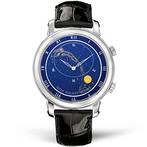 Копия часов Patek Philippe Grand Complications Celestial Sky Moon 43mm 5102G-001 Арт.PP-0439