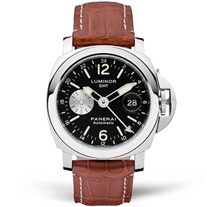 Копия часов Panerai Luminor GMT Automatic Acciaio 44mm PAM00088 Арт.PN-0815